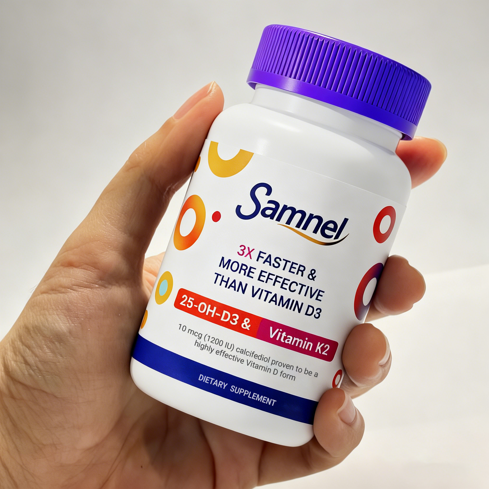 Calcifediol + Vitamin K2 for Faster, Superior Absorption